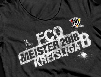 Fussball Meister-T-Shirt