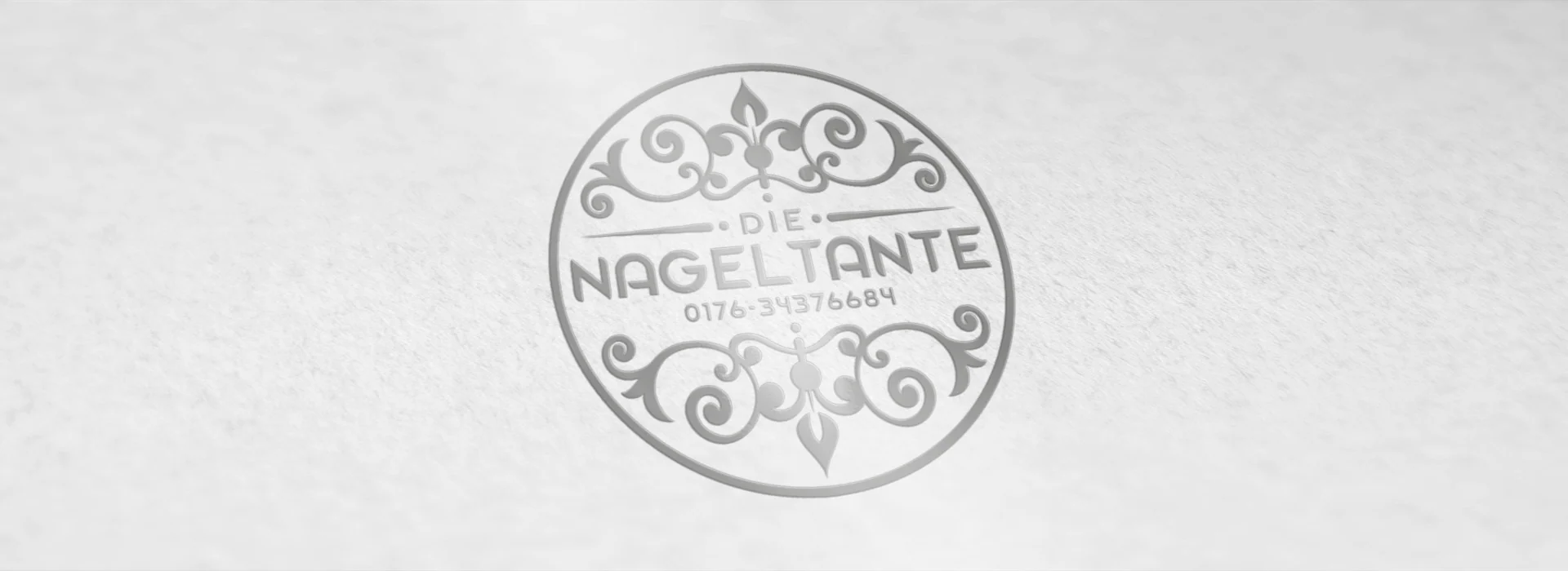 Die Nageltante: Logodesign