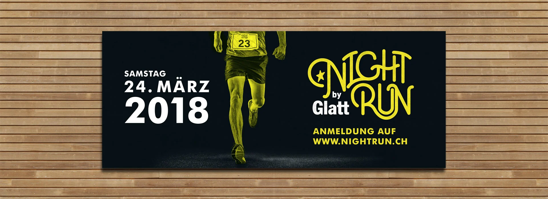 NightRun: Außenwerbung – Banner