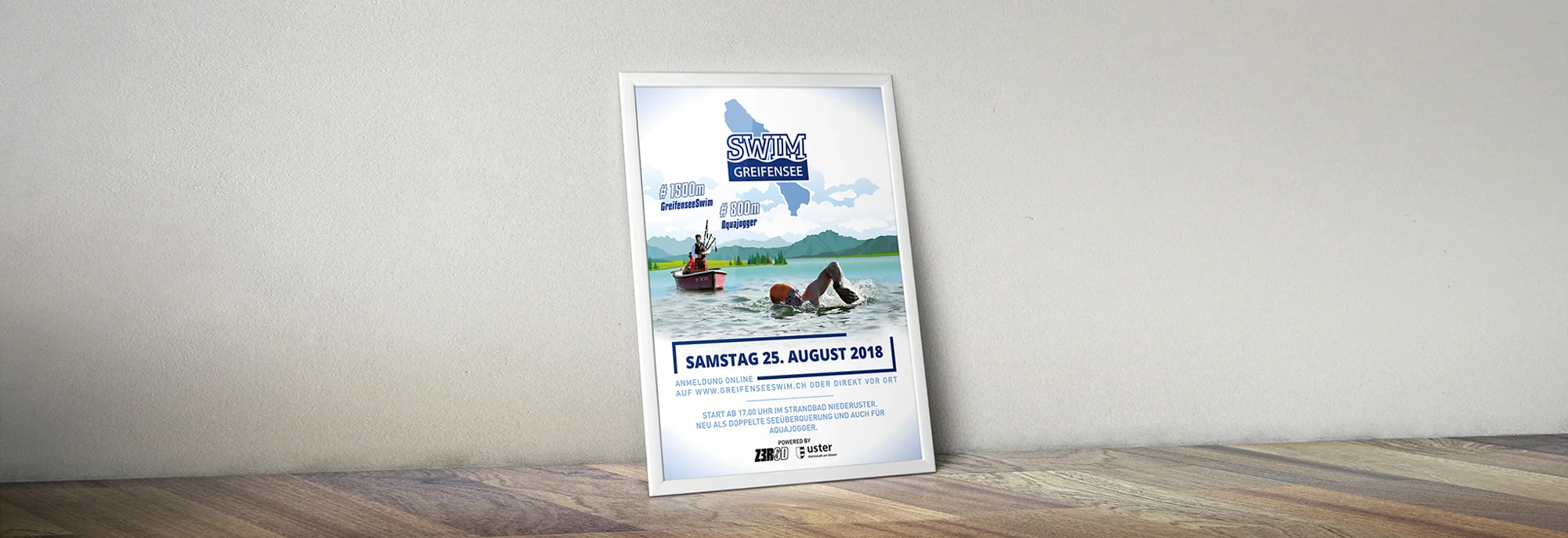 Greifensee Triathlon: Printdesign – PlakatAnsicht 1