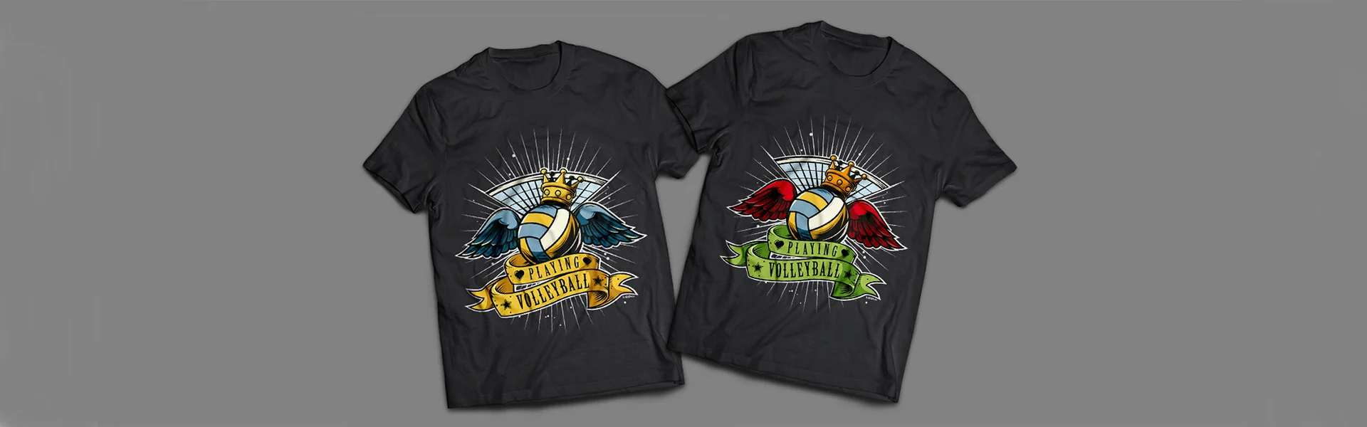 TSV Untereisesheim Volleyball: Logodesign – TShirtAnsicht 1